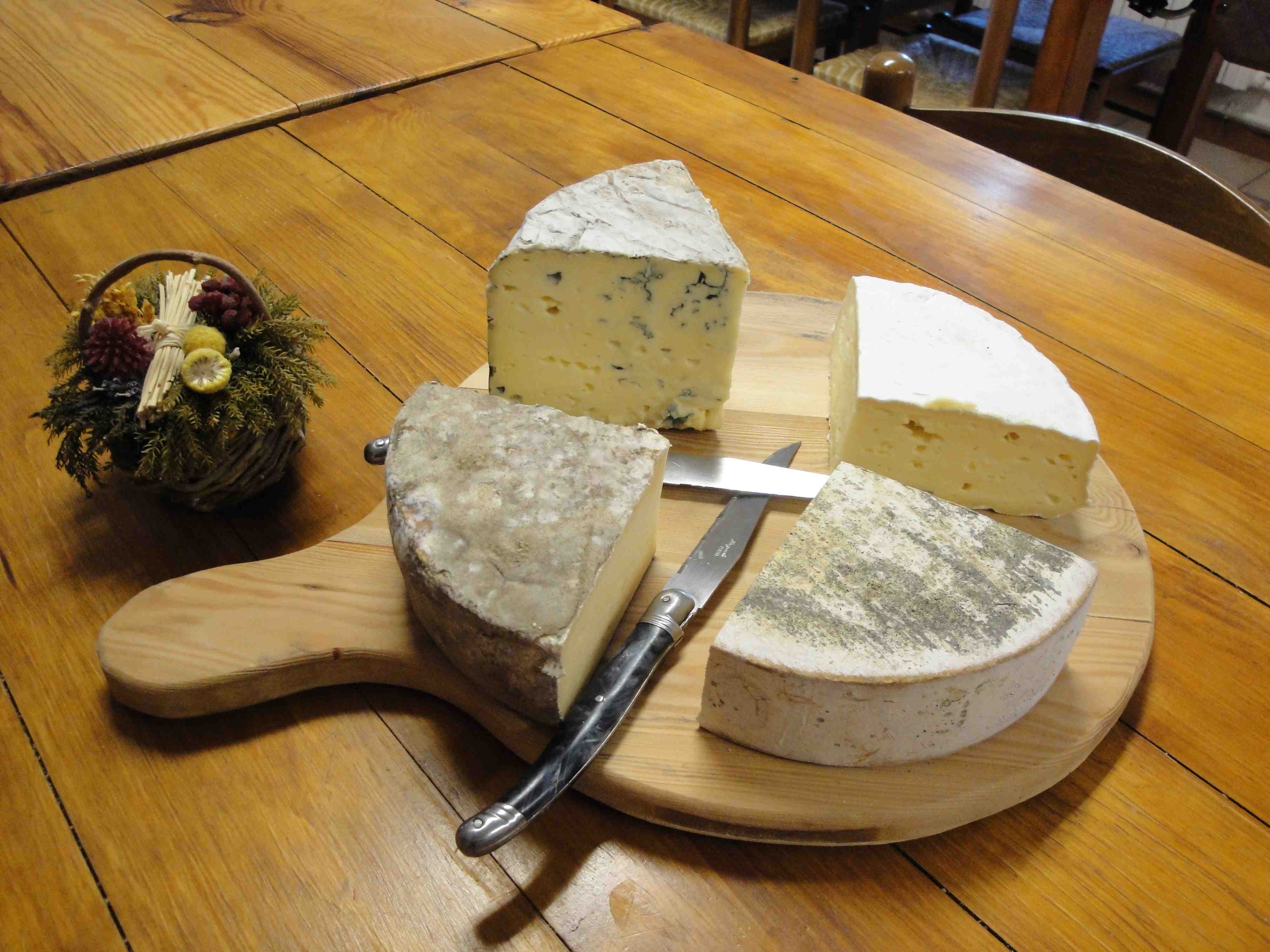 le plateau de fromages